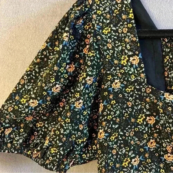 FRENCH CONNECTION Delmira Verona Floral Print Mini Dress Size 10 - Picture 7 of 10